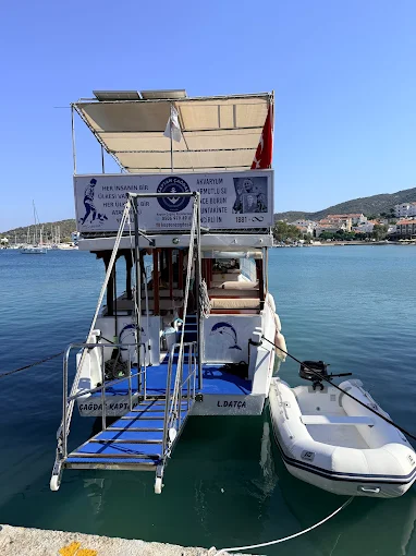 Kaptan Çağdaş teknesi — Datça tekne turu